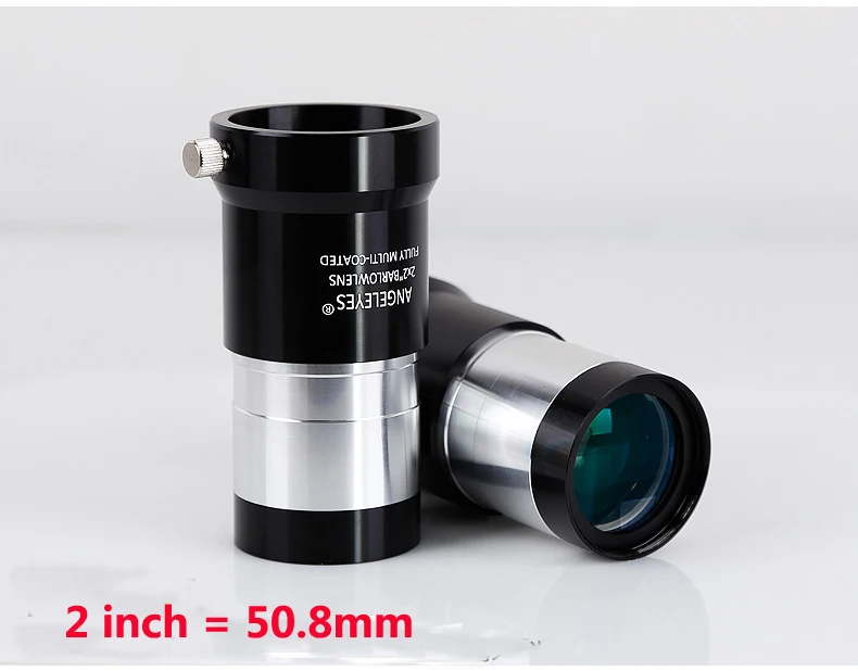 Angeleyes-Professional Telescope Eyepiece, 2 in, 2x Barlow Lens, Eyepiece, Astronomical Accessories