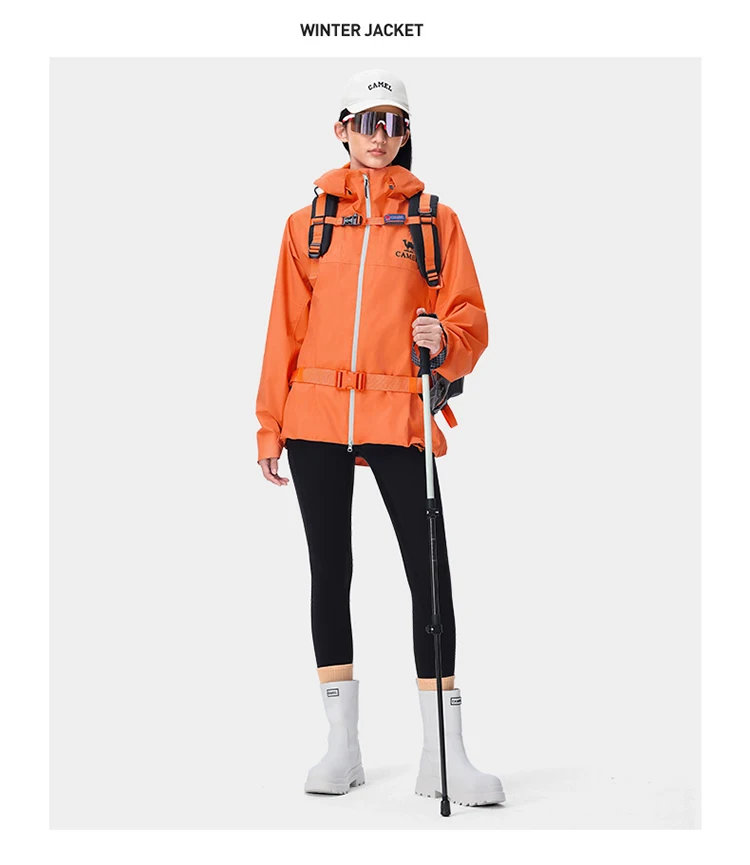 GOLDEN CAMEL Outdoor Hiking Jackets Windbreakers Waterproof Jacket for Men 2023 Autumn Men's Winter Coats Travel Cycling Clothes