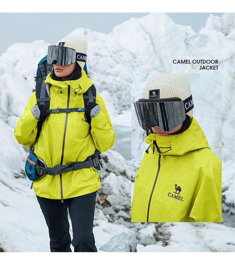 GOLDEN CAMEL Outdoor Hiking Jackets Windbreakers Waterproof Jacket for Men 2023 Autumn Men's Winter Coats Travel Cycling Clothes