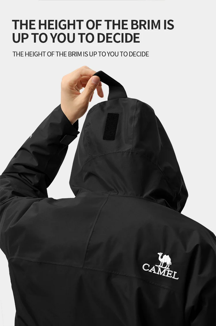 GOLDEN CAMEL Outdoor Hiking Jackets Windbreakers Waterproof Jacket for Men 2023 Autumn Men's Winter Coats Travel Cycling Clothes