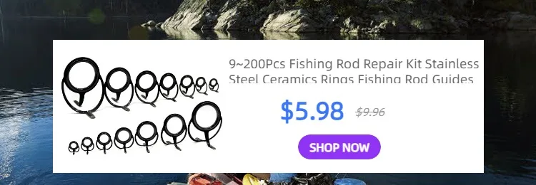 Fishing Rod Repair Kit Complete with Epoxy,10pcs Carbon Fiber Sticks Pole Building Kit, AB Glue, Wrapping Thread for Saltwater