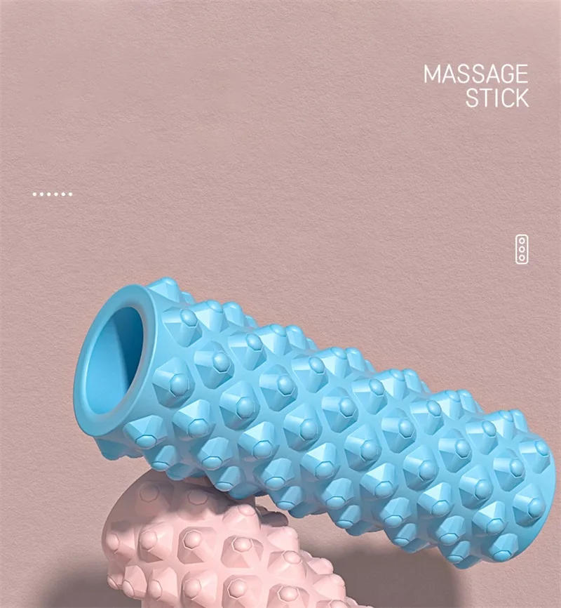 Yoga Column Foam Axis 30/45cm Gym Muscle Massage Roller Pilates Exercise For Back Waist Thighs Spine Home Fitness Equipment