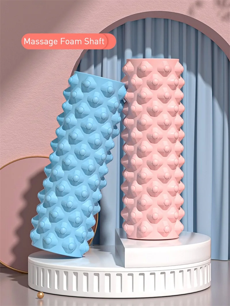 Yoga Column Foam Axis 30/45cm Gym Muscle Massage Roller Pilates Exercise For Back Waist Thighs Spine Home Fitness Equipment