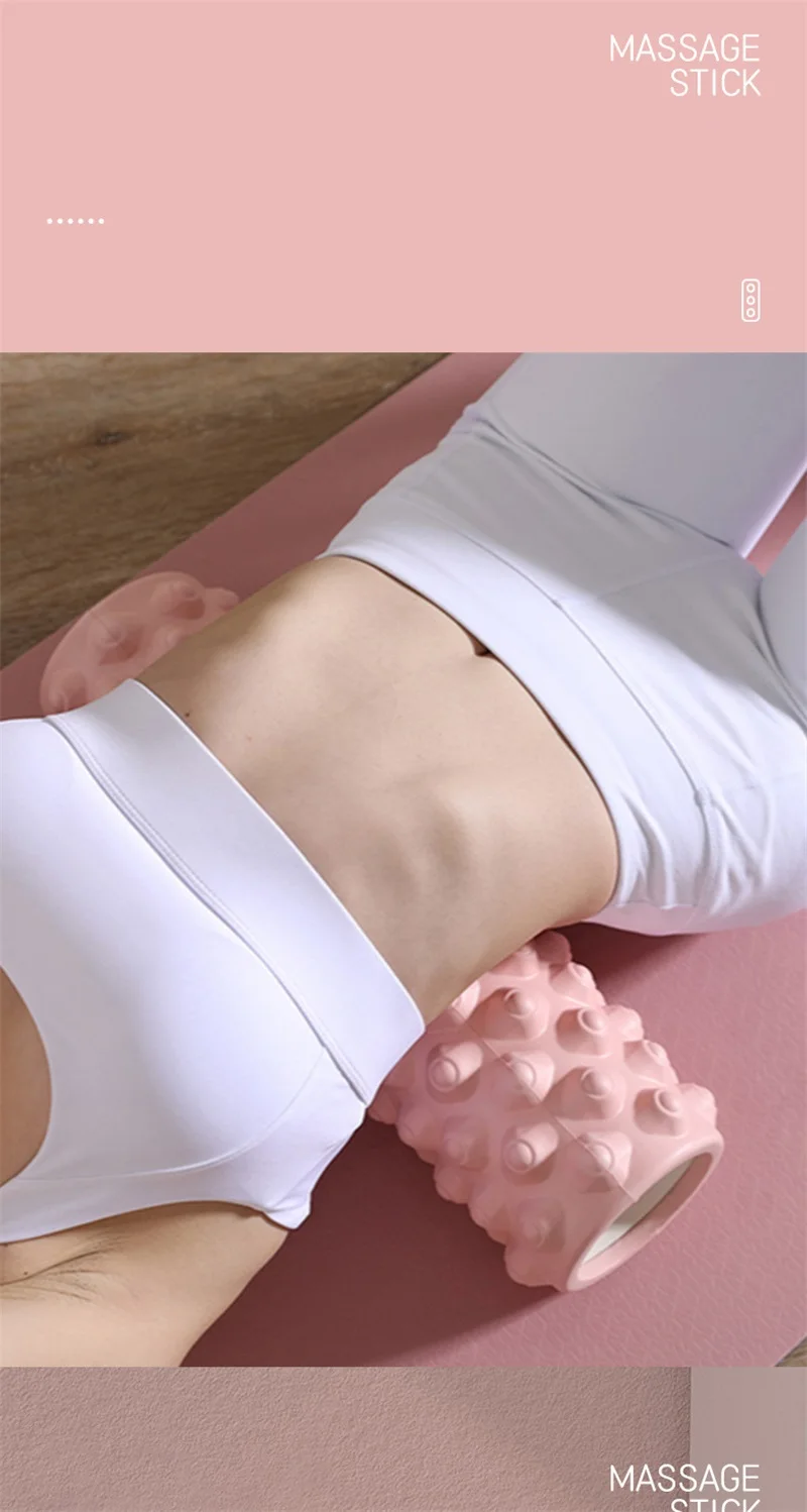 Yoga Column Foam Axis 30/45cm Gym Muscle Massage Roller Pilates Exercise For Back Waist Thighs Spine Home Fitness Equipment