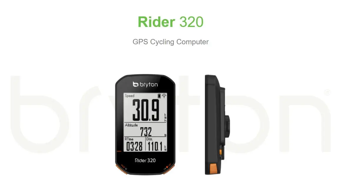 Bryton Rider 420E/420T/320E GPS Cycling Computer Enabled Bicycle Rider Bryton Mount Waterproof Wireless Speedometer New 2021