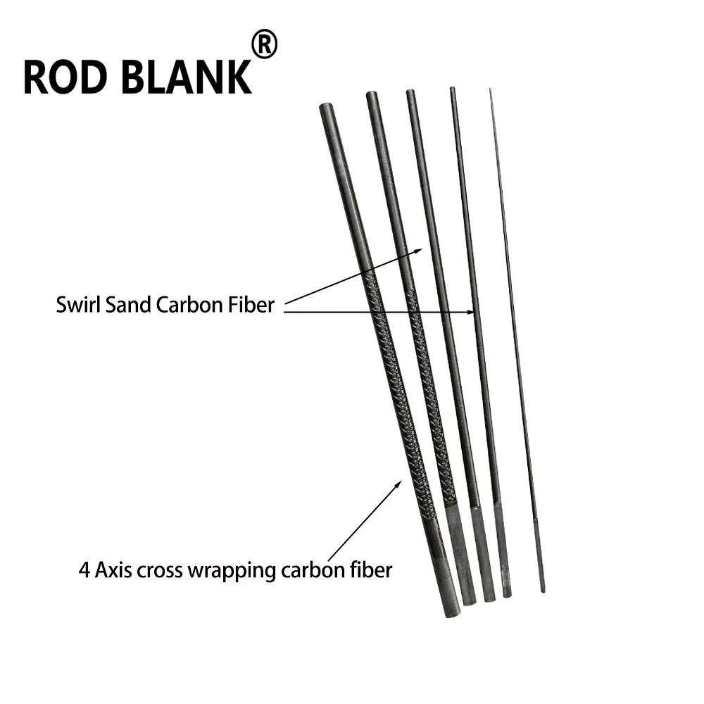 RodBlank 2.28M Travel Rod Blank Portable Snakehead Blanks Power H Fishing Rod Building Blank DIY Components Pole Repair