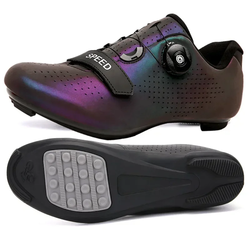 Non Locking Unisex Rubber Without Lock Bike Shoes Men Without Cleats Bicycle Rb Speed Cycling Shoes Sneaker