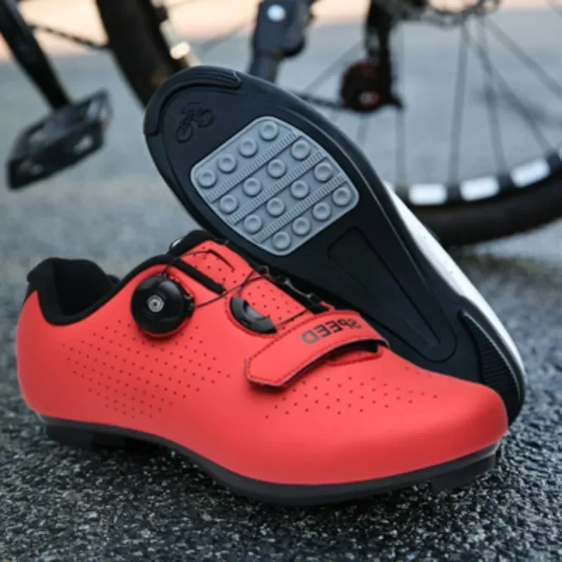 Non Locking Unisex Rubber Without Lock Bike Shoes Men Without Cleats Bicycle Rb Speed Cycling Shoes Sneaker