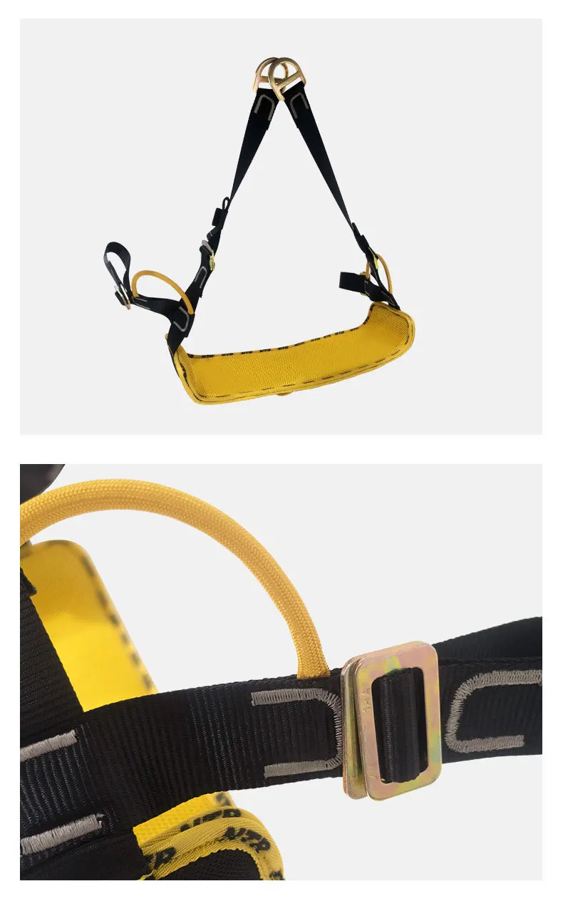 Professional Seat Harness Anti-fall Sit Board Seat Plate For High-Altitude Working Suspension Exterior Wall Equipment