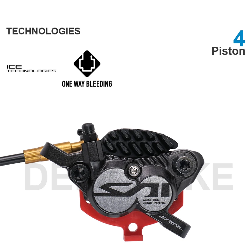 SHIMANO SAINT M820 Hydraulic Disc Brake Groupset Brake Lever BL-M820 BR-M820 4-Piston Brake Caliper Original Parts