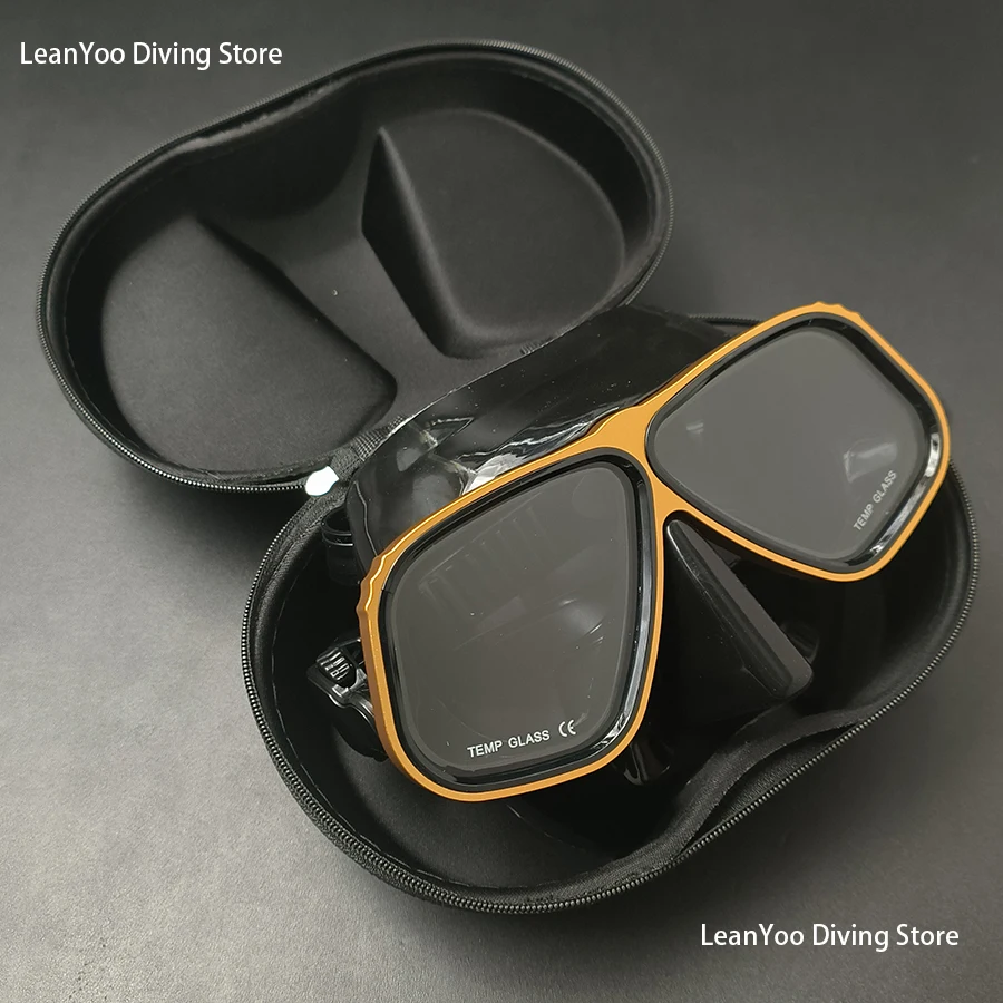 Top Quality Alike Apollo Aluminum Frame Scuba Mask Diving Glasses Soft Silicone Dive Goggles for Adult Teenager