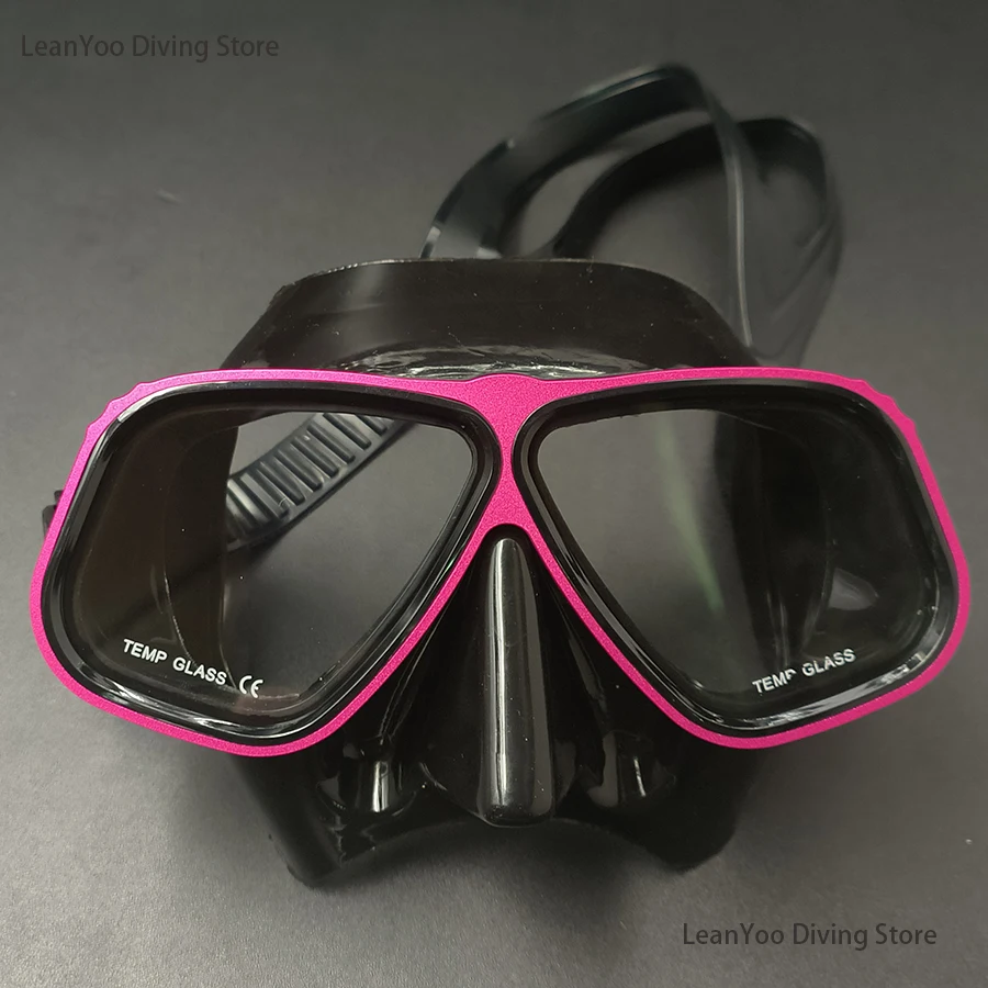 Top Quality Alike Apollo Aluminum Frame Scuba Mask Diving Glasses Soft Silicone Dive Goggles for Adult Teenager