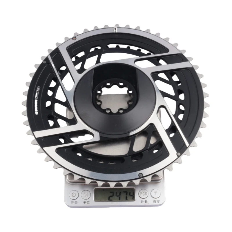 SRAM RED AXS 50-37T Chainring 8Bolt Direct Mount 2x12Speed 8 Holes Black Round Chainring Double Original For SRAM RED AXS Crank