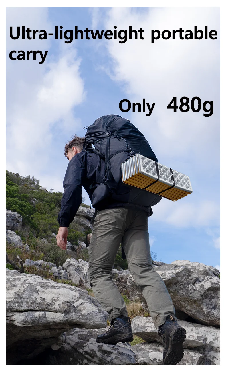 Naturehike Troues R 3.0 Lightweight Portable Folding Square Egg Nest Mat Outdoor 2.5cm Thickened Camping Fishing Picnic Mat