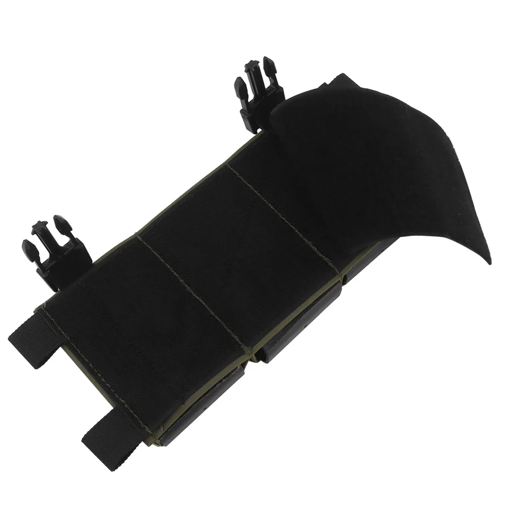 Triple Pouch 5.56/7.62 Panel Open Top Holder Airsoft Vest Plate Carrier Accessories with Hook Backing