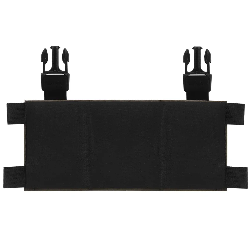 Triple Pouch 5.56/7.62 Panel Open Top Holder Airsoft Vest Plate Carrier Accessories with Hook Backing