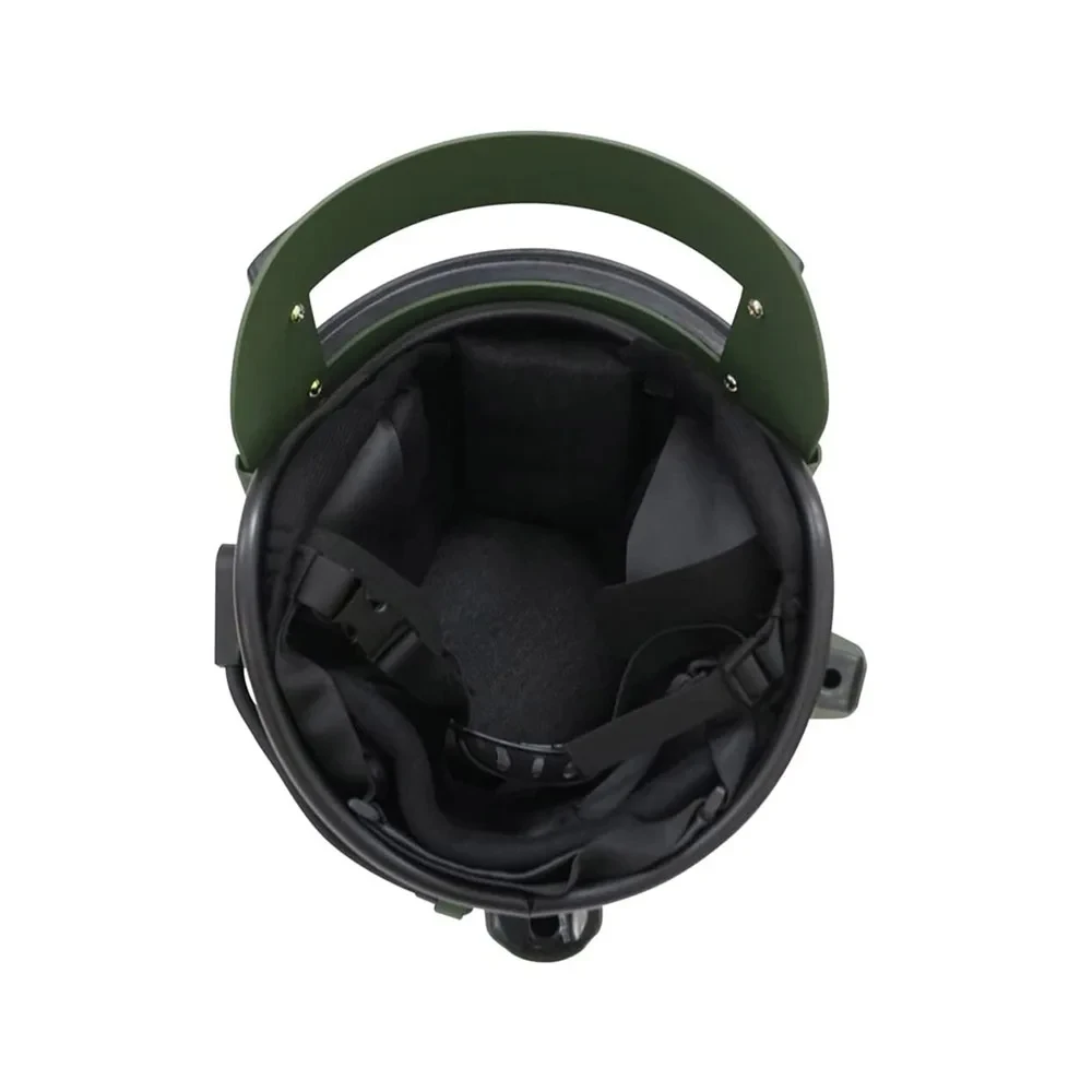 Outdoor Takov K63 (Three-level) Strength ABS Tactical Helmet (Russia) Grass Green/Black/ Green