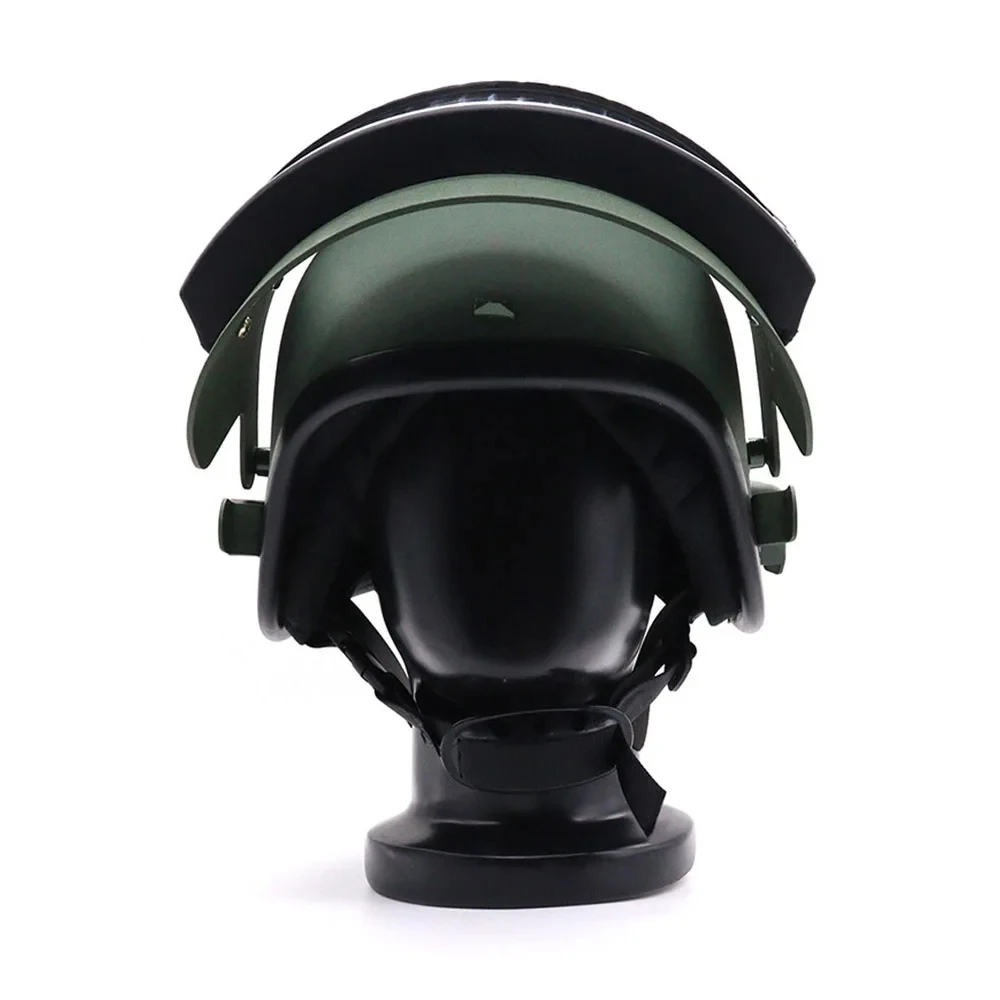 Outdoor Takov K63 (Three-level) Strength ABS Tactical Helmet (Russia) Grass Green/Black/ Green