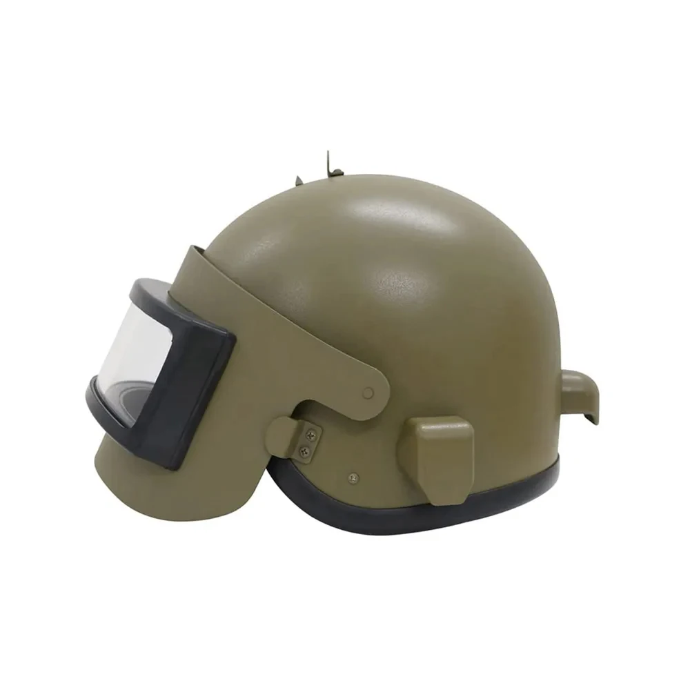 Outdoor Takov K63 (Three-level) Strength ABS Tactical Helmet (Russia) Grass Green/Black/ Green