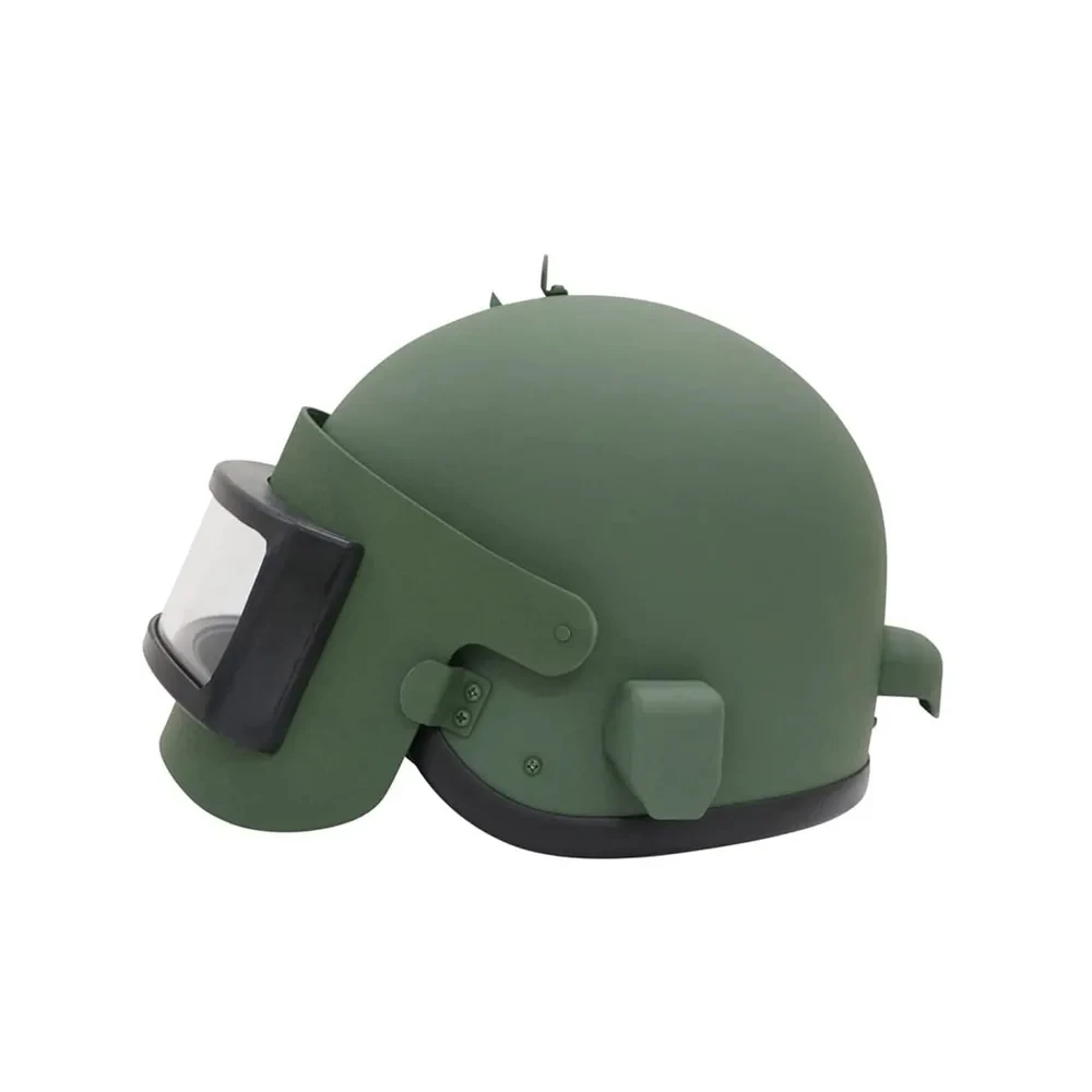 Outdoor Takov K63 (Three-level) Strength ABS Tactical Helmet (Russia) Grass Green/Black/ Green