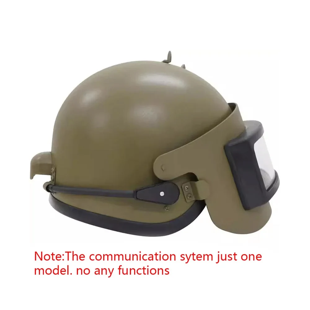 Outdoor Takov K63 (Three-level) Strength ABS Tactical Helmet (Russia) Grass Green/Black/ Green