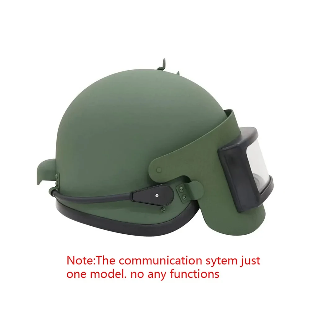 Outdoor Takov K63 (Three-level) Strength ABS Tactical Helmet (Russia) Grass Green/Black/ Green