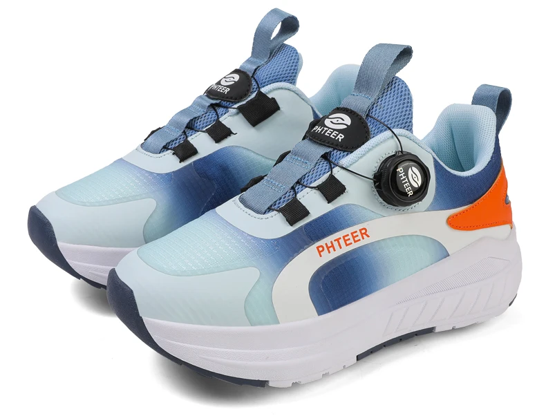 Fashion 4-wheel roller skates sneakers for students children outdoor wheel shoes Multifunctional sports shoes