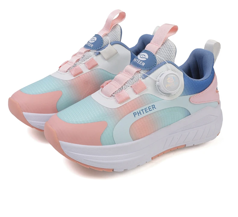 Fashion 4-wheel roller skates sneakers for students children outdoor wheel shoes Multifunctional sports shoes