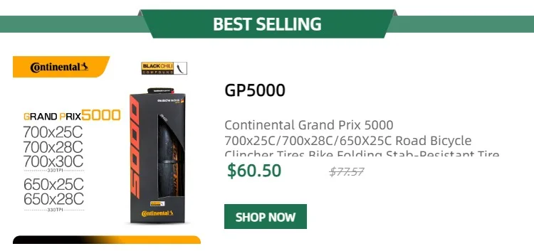 New Continental GrandPrix 5000/700X25C 28C Clincher Road Bicycle Tires Cream Skinwall Bicycle Folding Stab-Resistant Tire GP5000