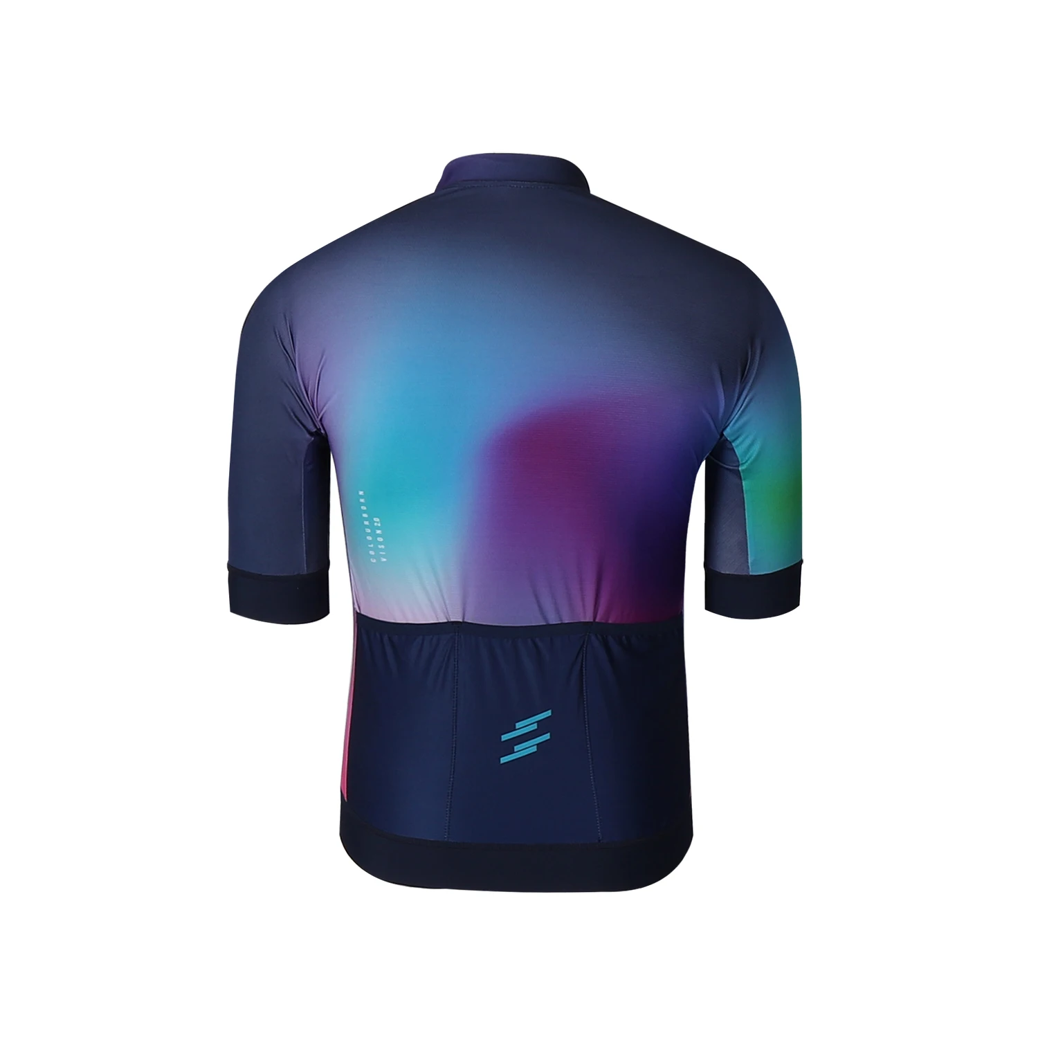 SPEXCEL 2022 Aero Race Fit Colourburn vision 2.0 Short Sleeve Cycling Jersey Lightweight fabric for Man And Women Purple