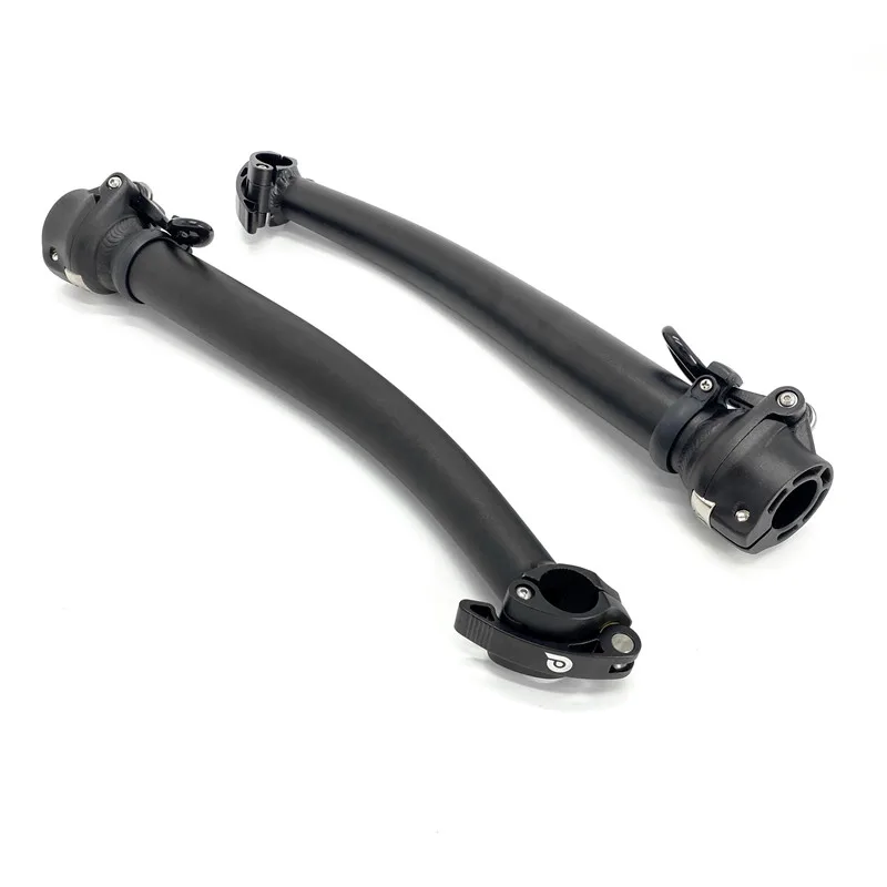 Litepro Stem 14-16 Inch Folding Bike Curved Quick Release Stem 37cm Left Right Fold Aluminum Alloy Bya412 K3 Stems