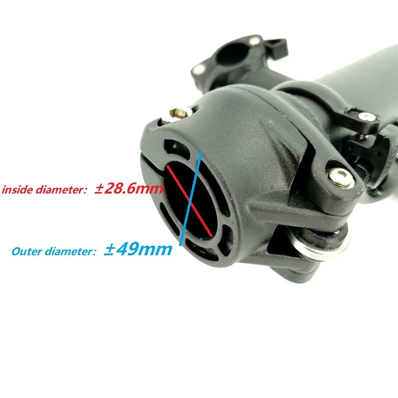Litepro Stem 14-16 Inch Folding Bike Curved Quick Release Stem 37cm Left Right Fold Aluminum Alloy Bya412 K3 Stems