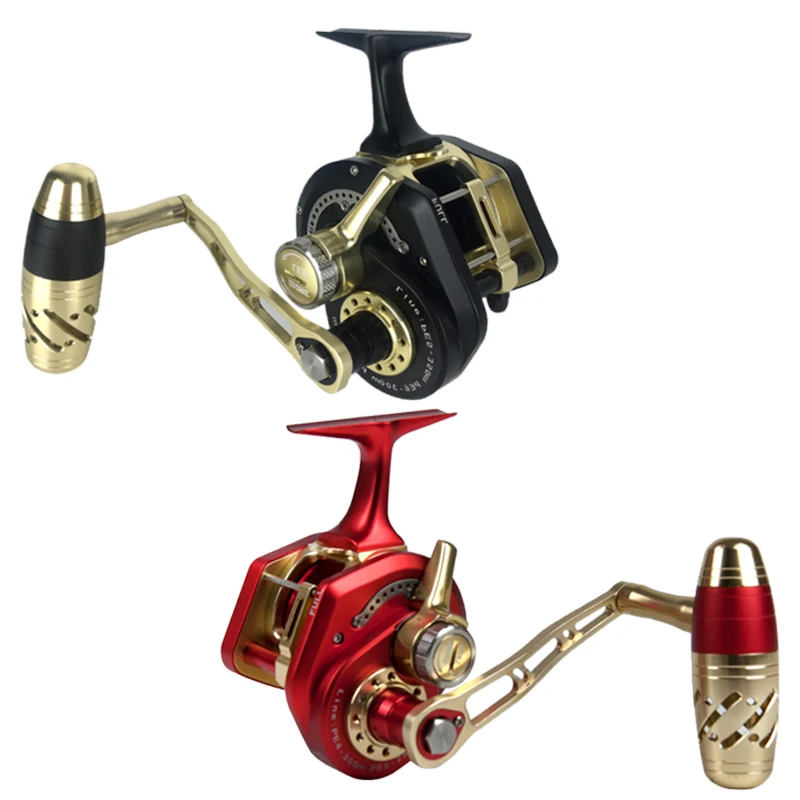 Topline Tackle  Underhead Saltwater Trolling Fishing Reel Slow Jigging Reels Gear Ratio 6.3:1 Lever Drag Sea Boat Jigging Coil