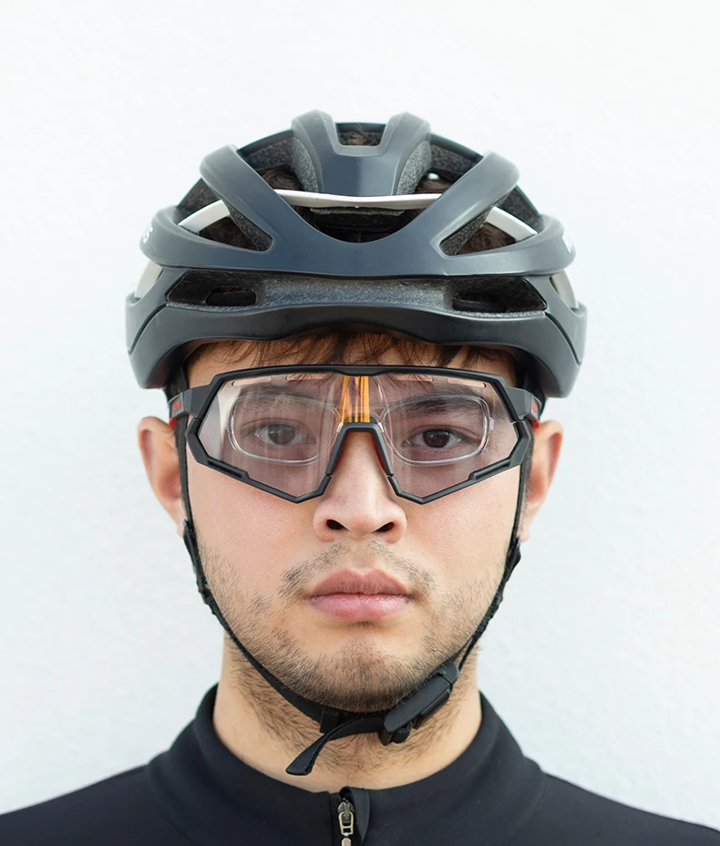 ROCKBROS Bicycle Glasses Polarized Photochromic Ultra-light Comfortable Bike Eyewear Non-slip TR90 Sunglasses Cycling Equipment