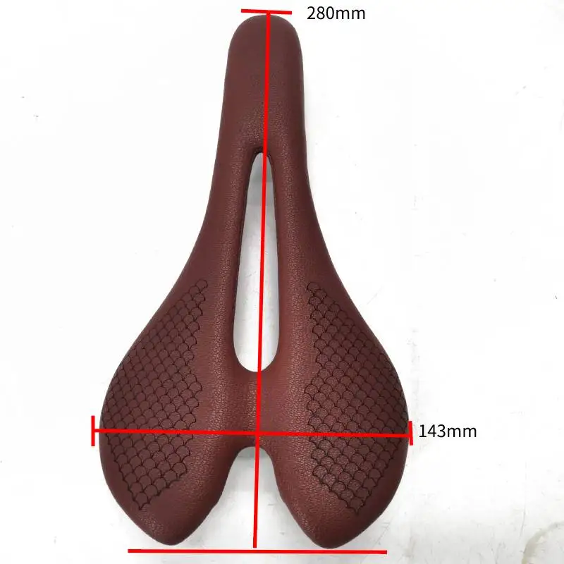 Bicycle Saddle MTB Bike Saddles Carbon Fiber Saddle 280-143 mm/147 g Road Bike Bicycle / carbon Rails Bicycle Cycling Accessorie