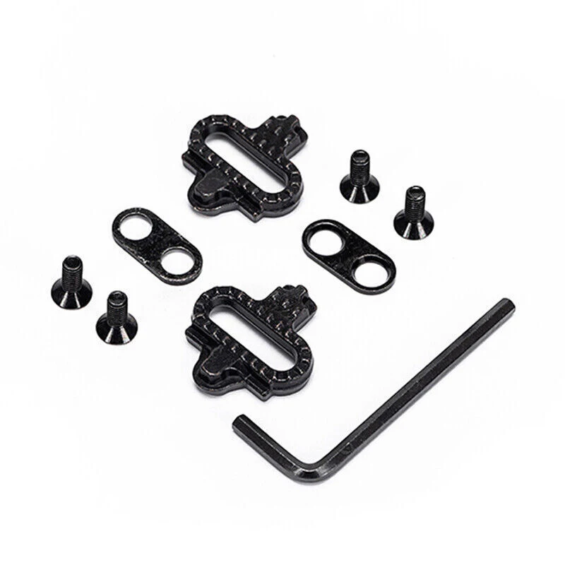 BUCKLOS Mtb Pedals for Bicycle Dual Function Mountain Bike Pedal Platform Clip Flat Pedals for SPD System MTB Bicycle Bike Part