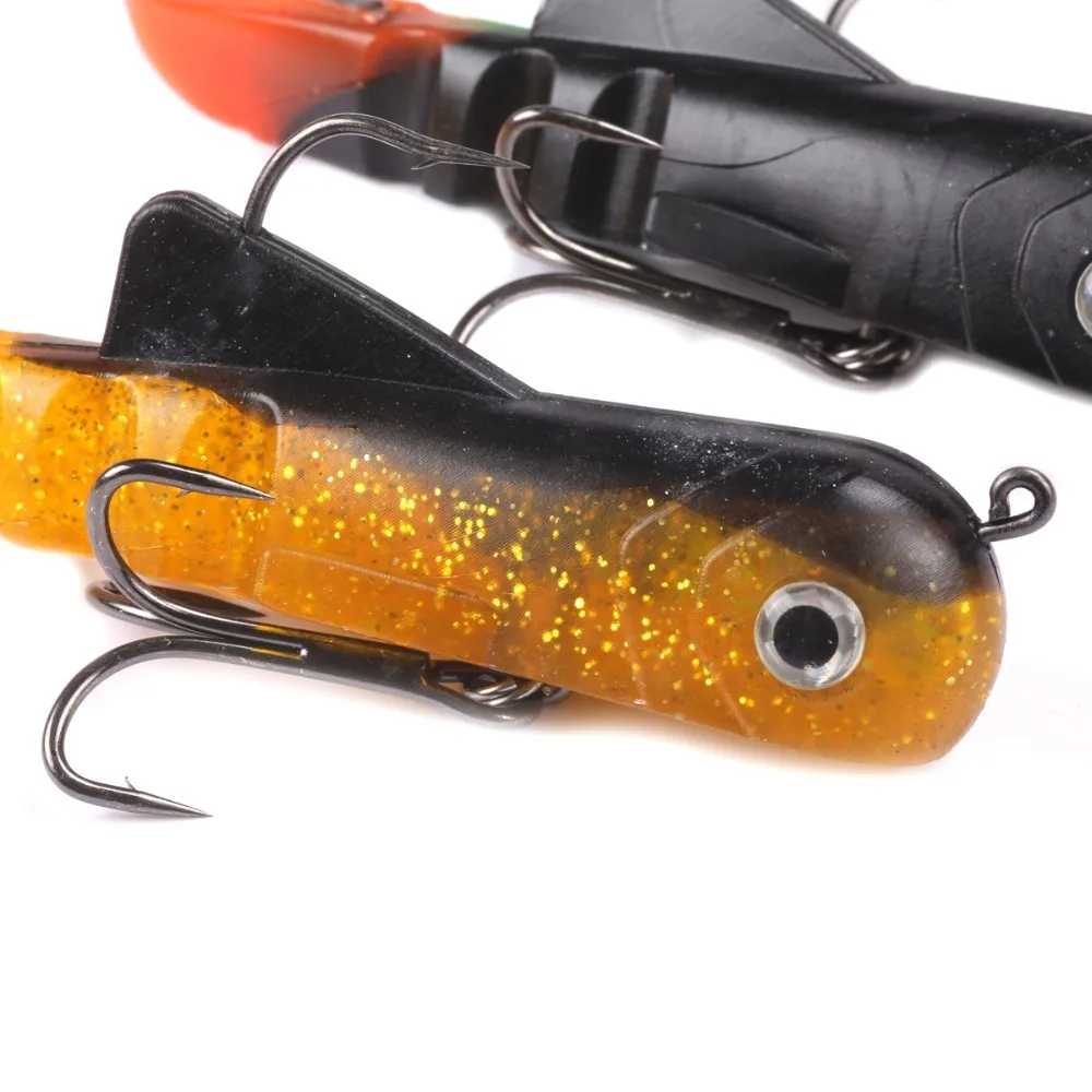 7PCS/lot Mizugiwa Shallow Pike lure 20cm 45g Fishing Soft Bait Musky Wobbler Jerkbait Spring Bulldawg