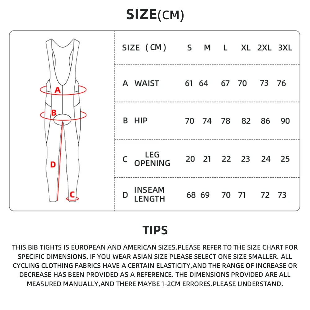 YKYWBIKE Men Cycling Bib Pants Spring Autumn PRO Bike Long Cool Breathable Ride Trousers Quick Dry Road Tight MTB