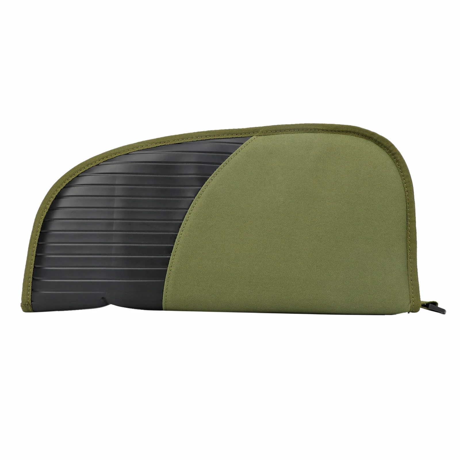 Tourbon Gun Accessories Handgun Case Bag Pistol Carrier Pouch Zippered Green Nylon Thick Padded Protection Holster