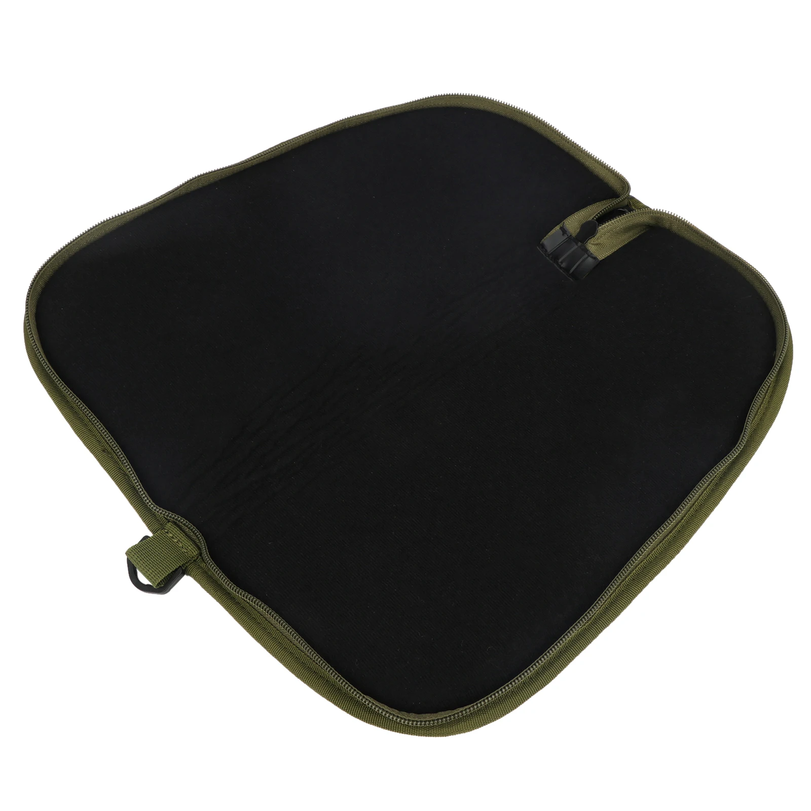 Tourbon Gun Accessories Handgun Case Bag Pistol Carrier Pouch Zippered Green Nylon Thick Padded Protection Holster