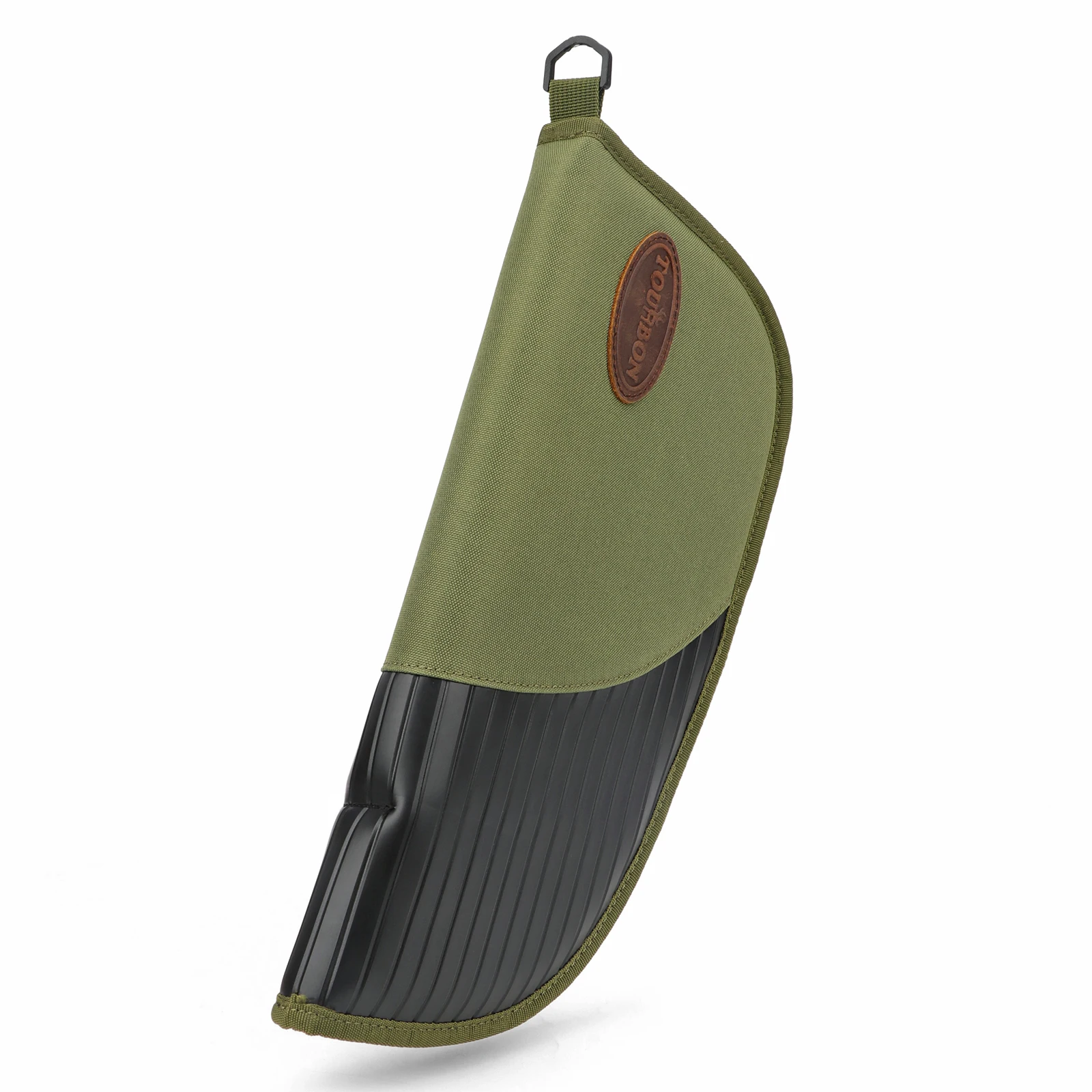 Tourbon Gun Accessories Handgun Case Bag Pistol Carrier Pouch Zippered Green Nylon Thick Padded Protection Holster