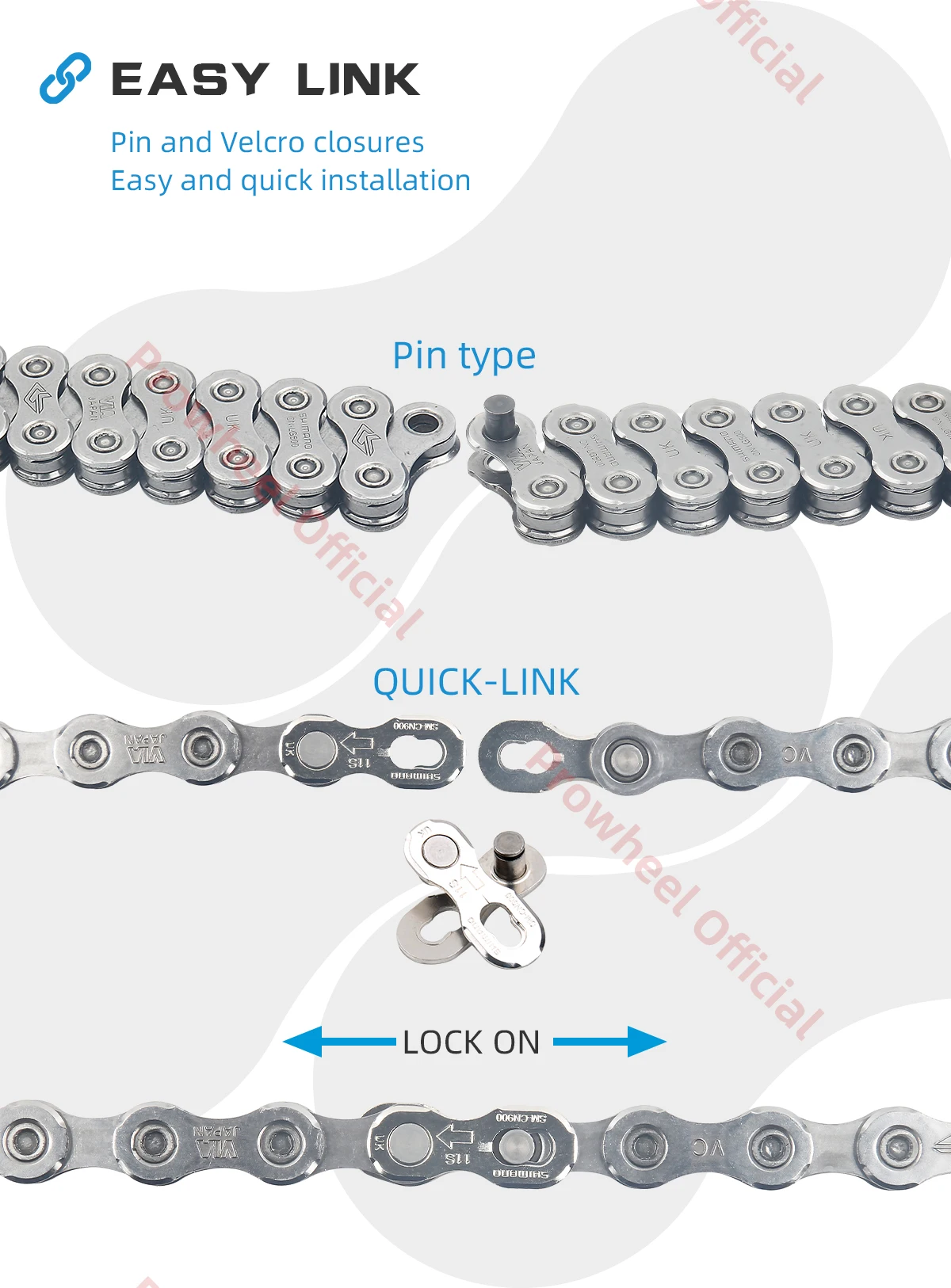 Shimano CUES U4000 Series CN LG500 Chain 116L 124L 10speed/11speed For MTB Road Bike Bicycle Chain 116 Link Original