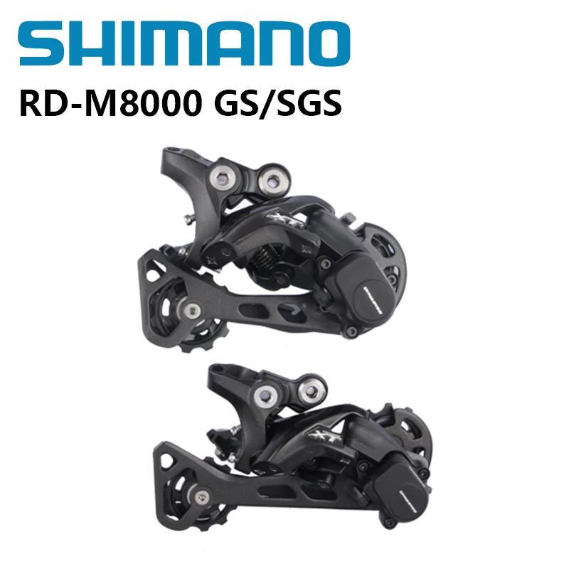Shimano DEORE XT M8000 11 Speed Medium/Long Cage Rear Derailleur RD-M8000 GS/SGS RD-M8130-SGS For MTB Mountain Bike Original