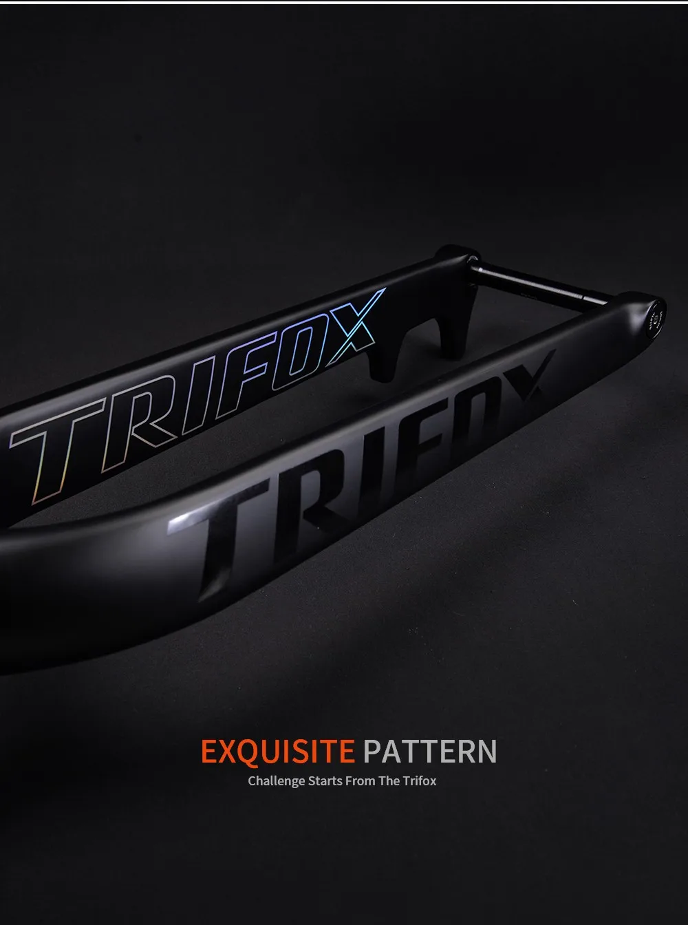 TRIFOX TMK200 29er Thru-Axle 15x110mm Carbon MTB Fork 1-1/8'-1-1/2' MTB Fork Carbon Fiber Fork MTB Accessories
