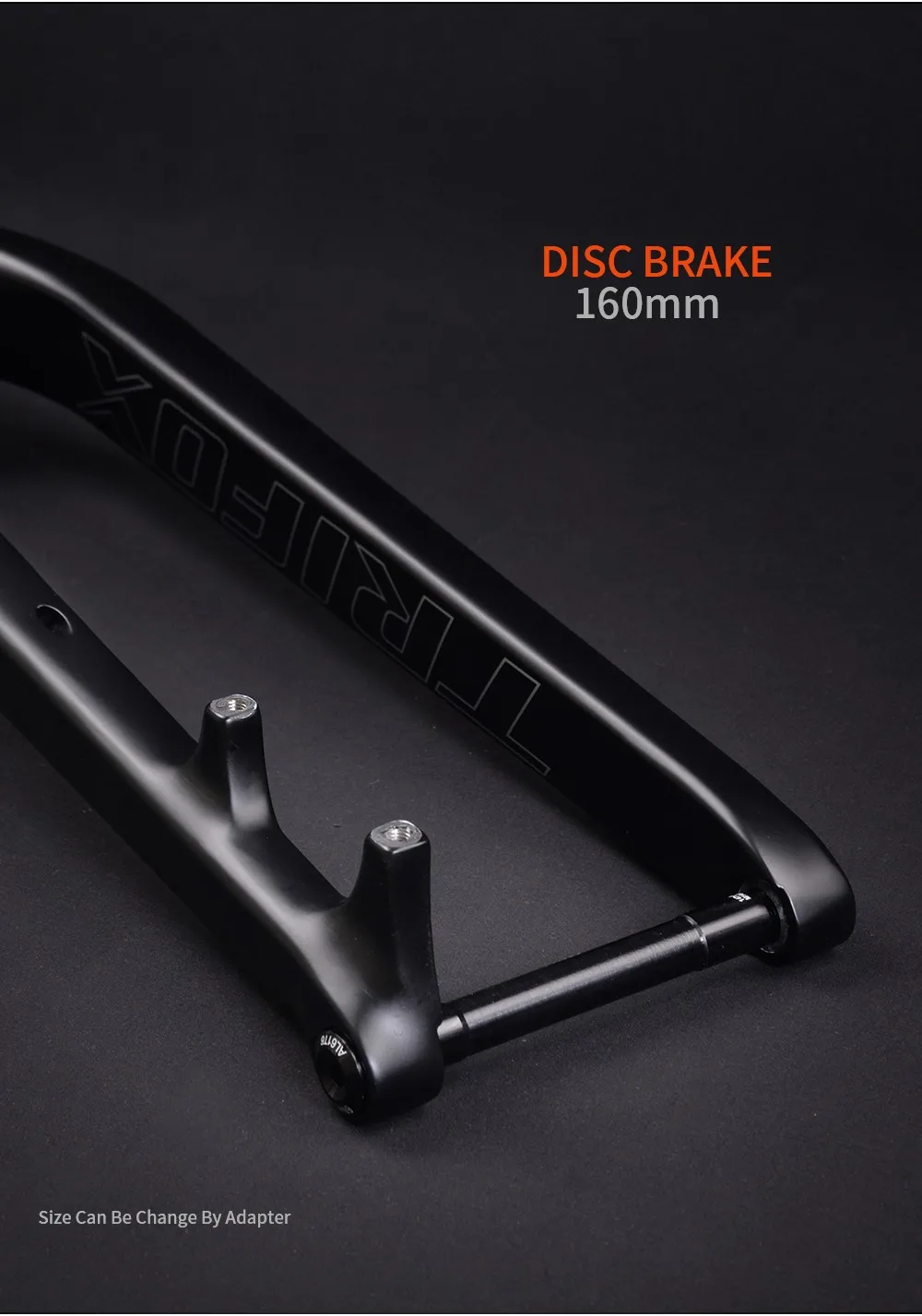 TRIFOX TMK200 29er Thru-Axle 15x110mm Carbon MTB Fork 1-1/8'-1-1/2' MTB Fork Carbon Fiber Fork MTB Accessories