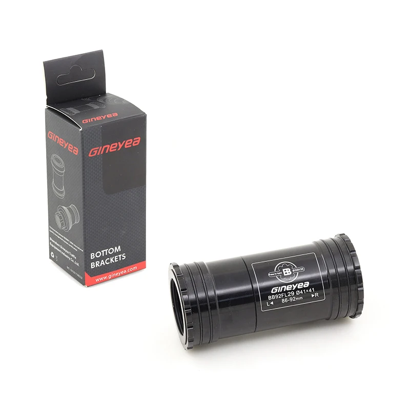 Gineyea Bicycle BB92DUB PF41DUB Press Fit Bottom Brackets for Road Bike Mountain Frame Shell Use DUB 86-92mm Crankset Chainset