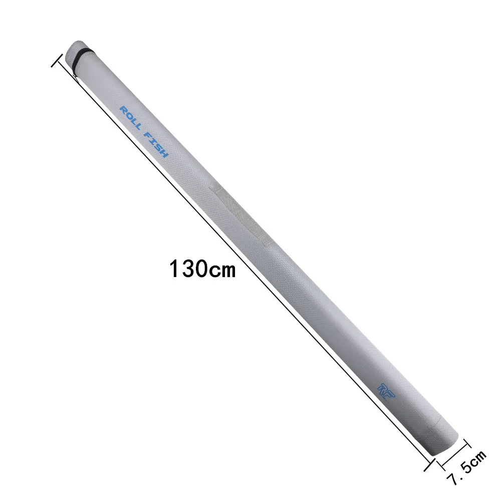 ROLLFISH Portable Fishing Rod Storage Bag Triangle Anti-roll Waterproof Hard Shell 105cm 132cm 145cm Rod Storage Case Tube