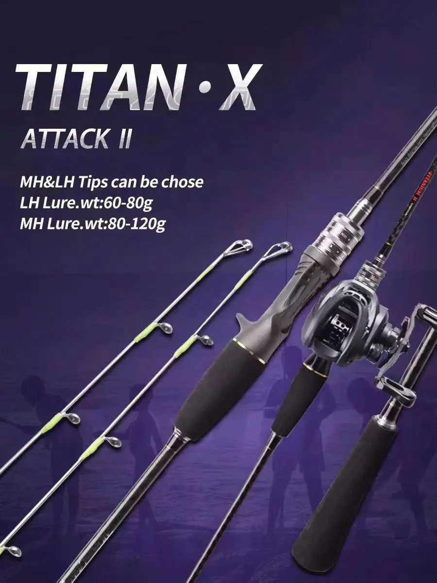 Mavllos Attack Squid Fishing Casting Rod with Titanium Carbon Tip,Lure 60-80g/80-120g Octopus Casting Rod Fishing Cuttlefish