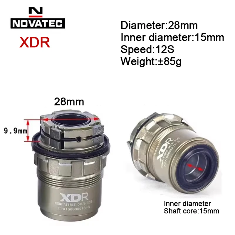Original Novatec Cassette Body D792SB D412SB D041/042SB Bicycle Hub Aluminum Alloy Shiman 10S 11S Freehub
