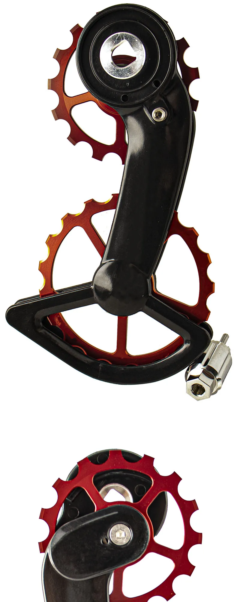 CS Bicycle Ceramic Peilin Carbon Oversized Jockey Pulley Rear Guide Wheel Derailleurs For Shimano R8000 R7000 105 FORCE RED AXS